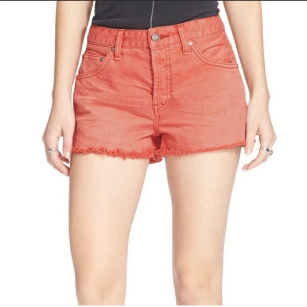 Free People denim shorts size 24